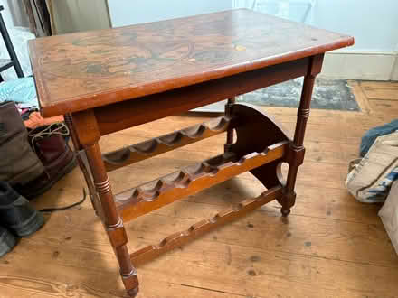 Photo of free Table/bottle rack (Broadclyst, EX5) #1