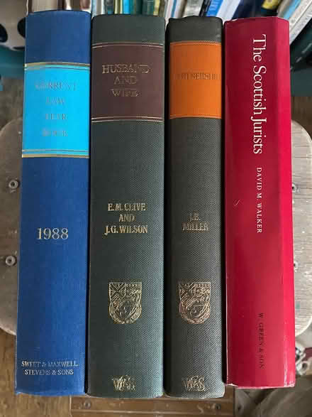 Photo of free Old law books (Musselburgh EH21) #1