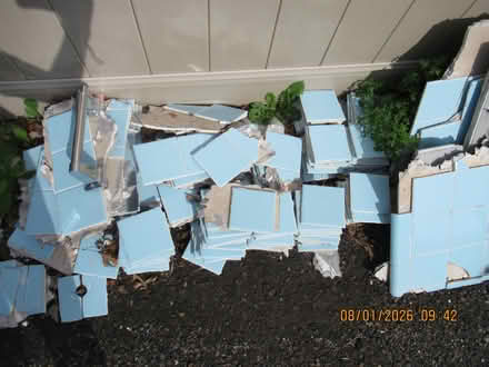 Photo of free Sky blue bath tile (Warminster - Speedway) #2