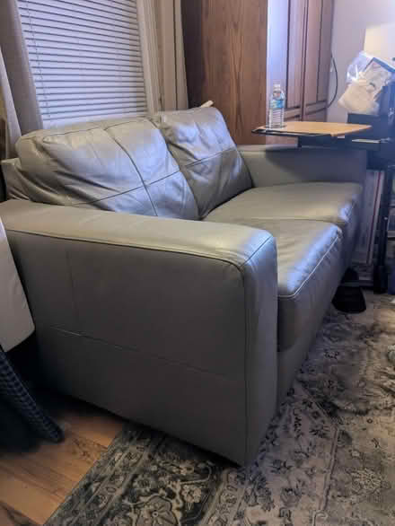 Photo of free Ikea Gray Loveseat (Pawtucketville / Lowell) #2