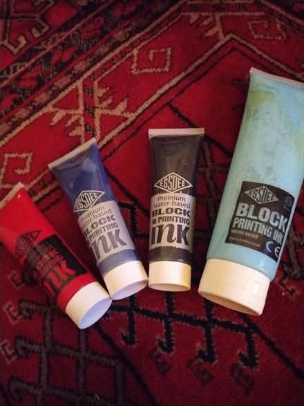 Photo of free Block Printing Ink (Shinfield RG2) #1