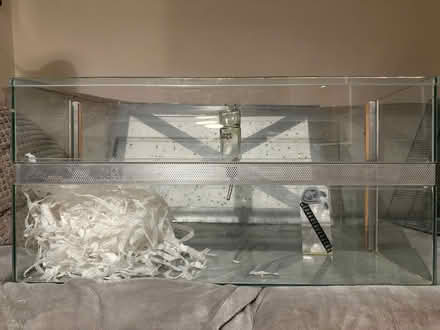 Photo of free Large glass gerbil / hamster tank (Eynsham OX29) #2