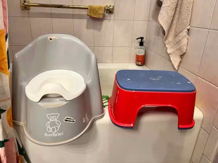 Photo of free Baby Bjorn potty & stool (Olympia high school) #1