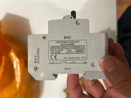 Photo of free 12 Crabtree MCB (Bromely BR2) #2