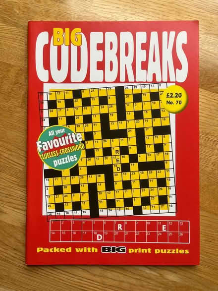Photo of free Puzzle Books Bundle - Criss Cross, Sudoku, Wordsearch & Code (Hopeman IV30) #4