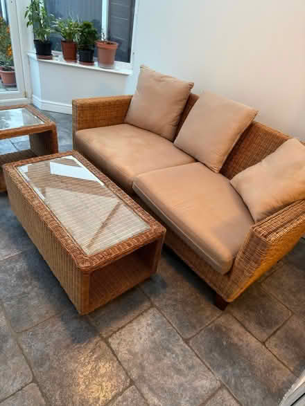 Photo of free sofa and tables (Holme Slack PR1) #4
