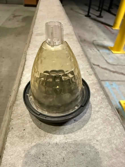 Photo of free Amber light cover (Valencia Avenue, Sunnyvale) #1