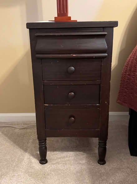 Photo of free 2 antique matching night stands (Columbia, MD (Hickory Ridge)) #2