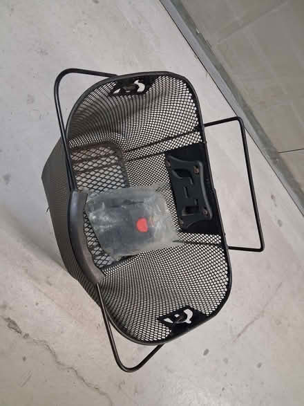 Photo of free Bike basket with handlebar fittings (Woodlands TW7) #2