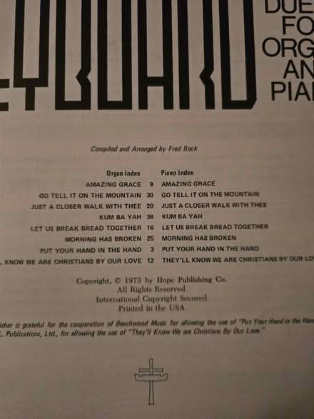Photo of free Organize and piano duets (Saline) #2