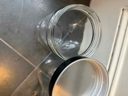 Photo of free 4x glass and metal lid jars (Newington Green N16) #3