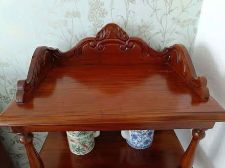 Photo of free Wooden display stand (Bramhall SK7) #3