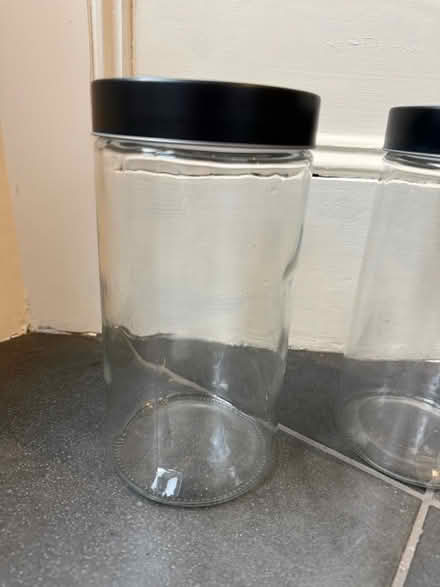 Photo of free 4x glass and metal lid jars (Newington Green N16) #2