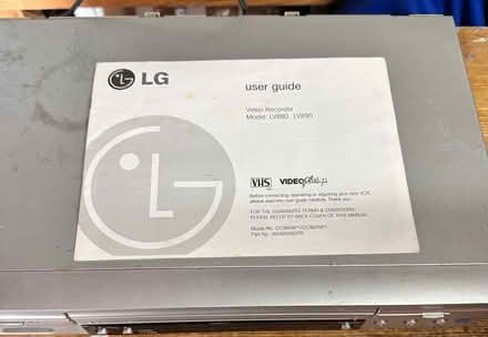 Photo of free LG LV880 VHS VCR Video Tape Cassette Player Recorder (Colchester CO4) #4