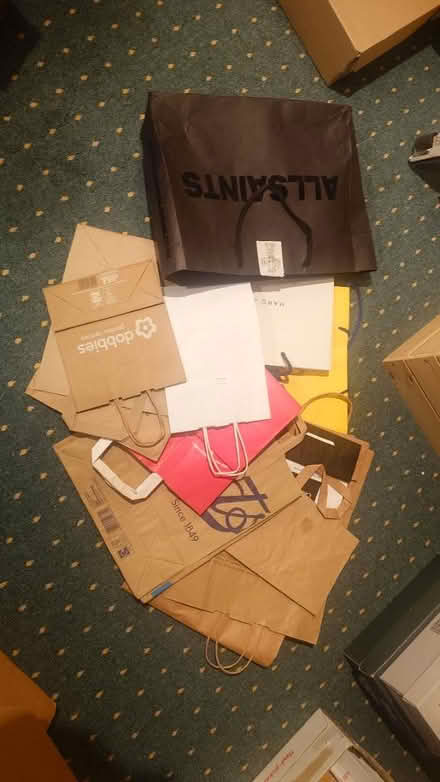 Photo of free Assortment of paper bags (Stockport SK2) #1