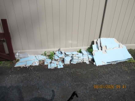 Photo of free Sky blue bath tile (Warminster - Speedway) #1