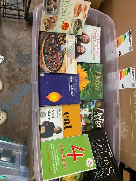 Photo of free A selection of cookery books (Winyates West B98) #1