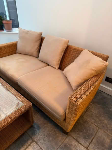 Photo of free sofa and tables (Holme Slack PR1) #2