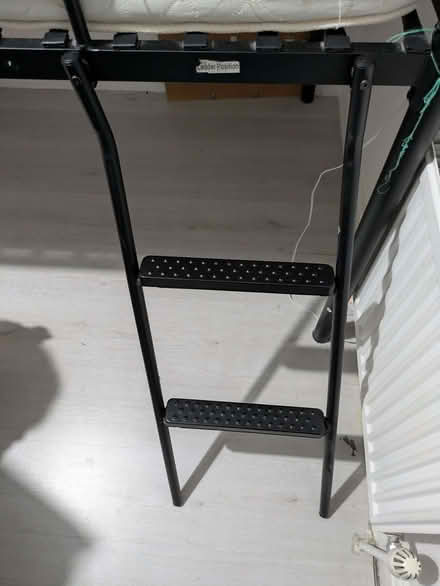 Photo of free Black mid sleeper bed frame (Monkston Park MK10) #3