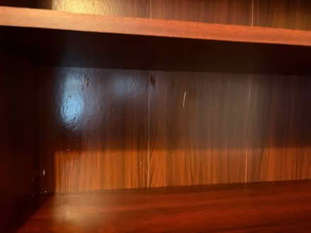 Photo of free Dark wood bookcase (Owlthorpe S20) #2