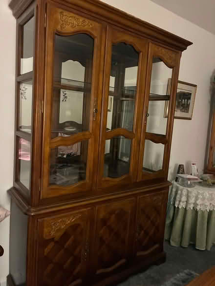 Photo of free Hardwood display unit (South Cliff YO11) #2