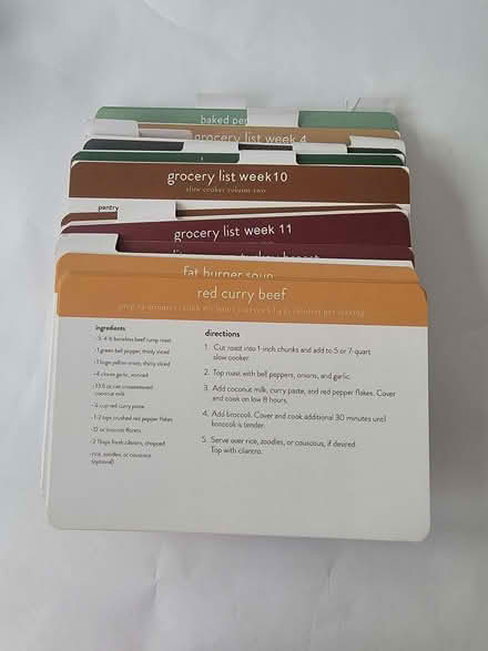 Photo of free Slow Cooker Recipes in Filing Box (Waterlooville PO8) #2