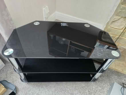 Photo of free Glass TV table (Copnor PO3) #1