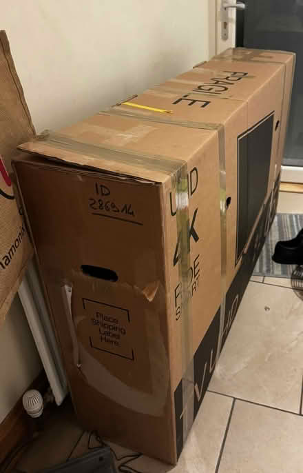 Photo of free Large cardboard box (Stillorgan) #1