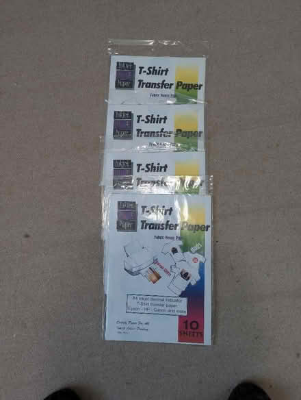 Photo of free T-Shirt Transfer Paper (Ramsgate CT11) #1