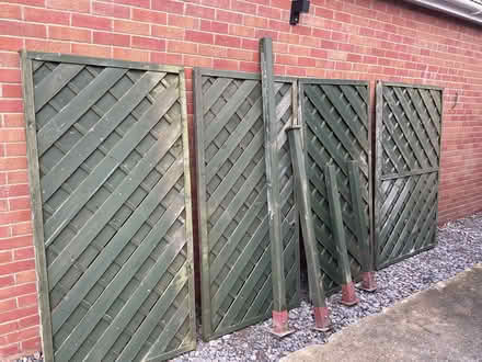 Photo of free Fence Panels and Posts (Berkeley GL13) #2