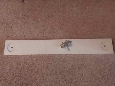 Photo of free Single glass shelf with all mountings (Amersham Hill HP13) #2