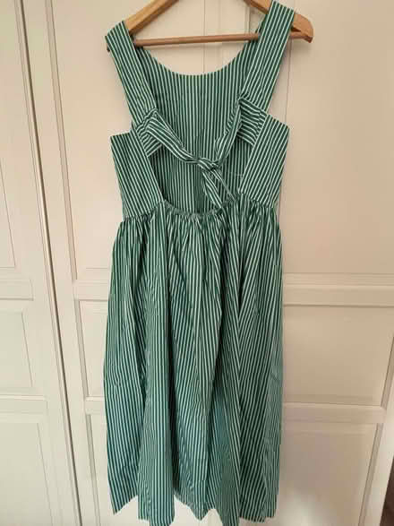 Photo of free Striped green/white summer dress (Coombe KT2) #2