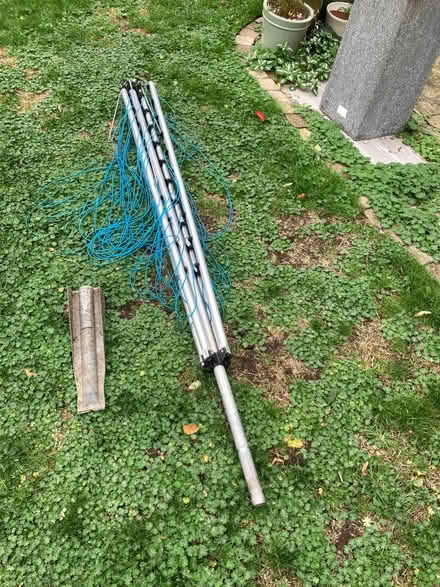 Photo of free Four sided rotary washing line and ground spike (Cople MK44) #1