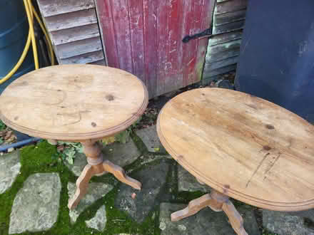 Photo of free 2 Pine bedside tables (Ashurst Wood RH19) #2