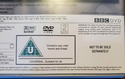 Photo of free Dr Who DVDs (Glenleigh Park TN39) #2