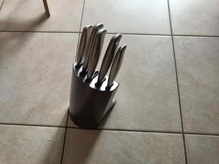 Photo of free Knives set and knife honing rod (Letchworth SG6) #1