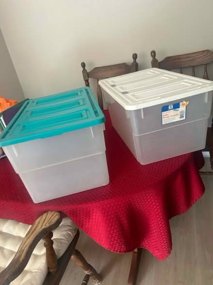 Photo of free Plastic Storage Containers (Main Street, Stoneham) #1