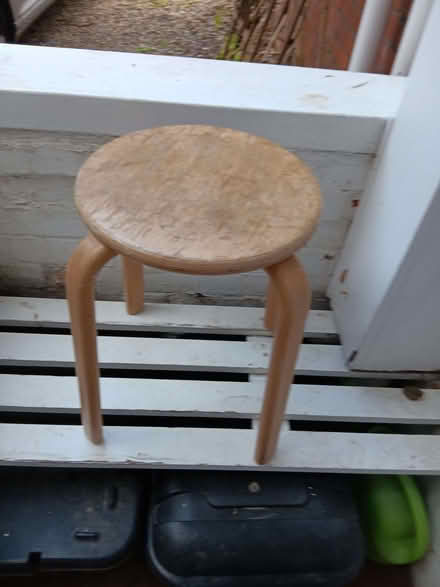 Photo of free small wooden stool (Marlow SL7) #1
