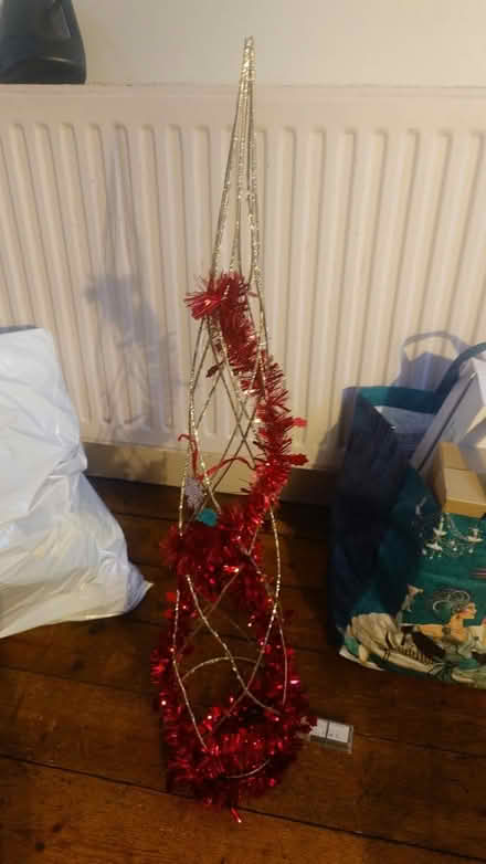 Photo of free Silver wire Christmas tree (Stockport SK2) #1