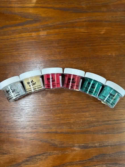 Photo of free Embossing powders (Agar Grove NW1) #1