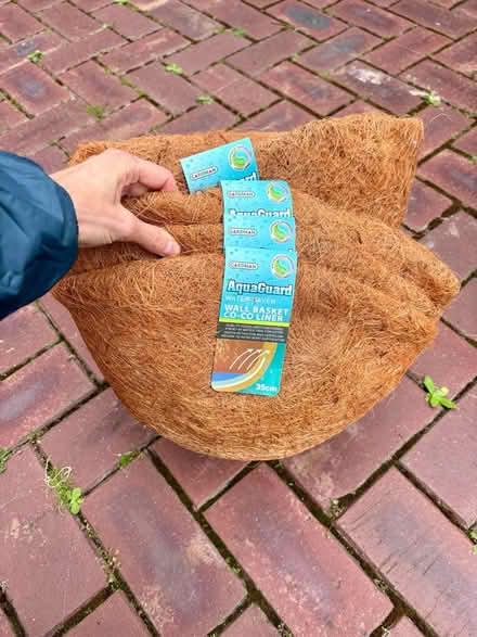 Photo of free Coco Coir Planter Basket Liners x 4 (Mount Waverley) #1