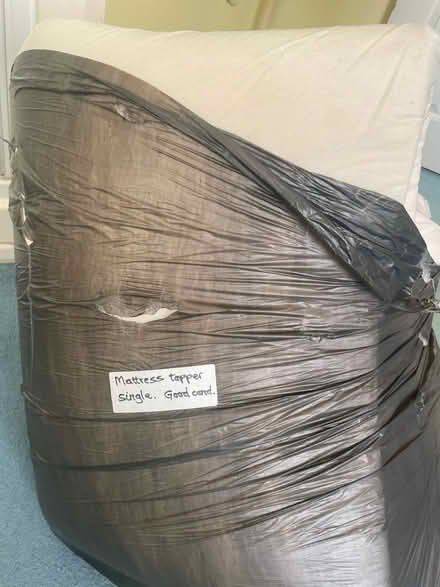 Photo of free Mattress topper, single (Downswood ME15) #2