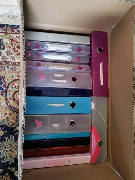 Photo of free Office/stationary files/folders x approx. 30 (Notting Hill W11) #1