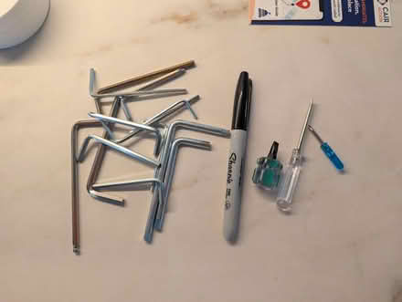Photo of free Allen wrenches, mini screwdrivers (near Central Park) #1