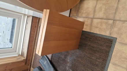 Photo of free Round dining table with extension (Bexleyheath DA6) #2