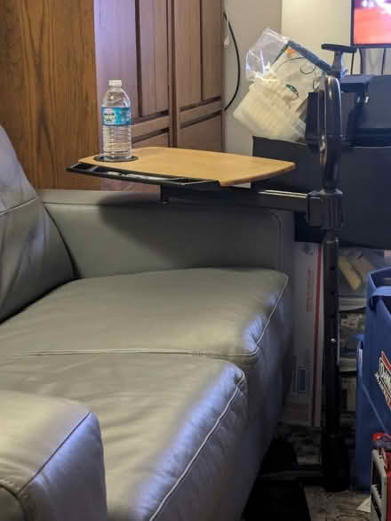 Photo of free Ikea Gray Loveseat (Pawtucketville / Lowell) #1