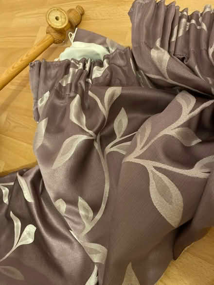Photo of free Purple/lilac curtains and curtain pole (Seven Dials BN1) #2