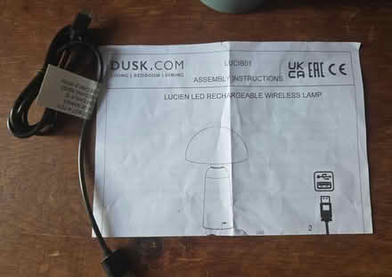 Photo of free led table lamp (Taunton TA1) #2