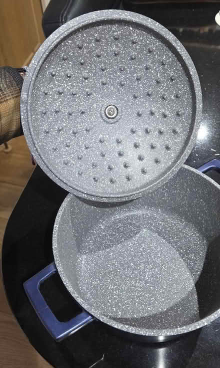 Photo of free 20cm Casserole , Cast griddle pan (Caldecott OX14) #2