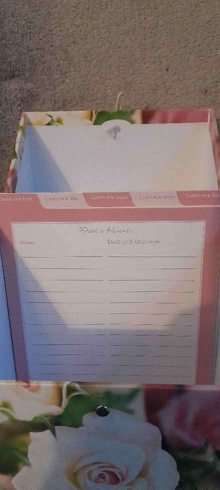 Photo of free Empty card storer for occasion cards (Sandford CA16) #2